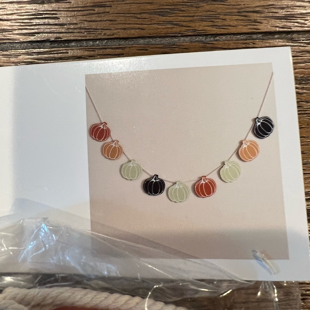 Pumpkin Banner for Fall & Thanksgiving.